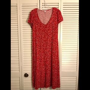 Old Navy floral midi dress